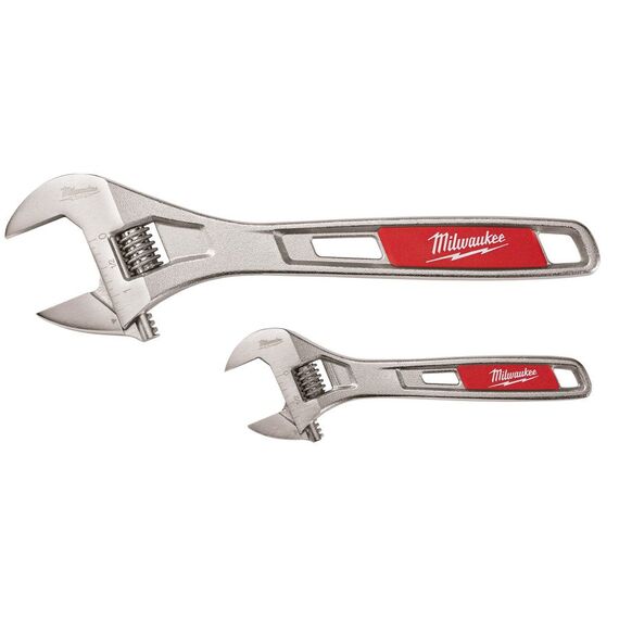 Набор разводных ключей Milwaukee ADJUSTABLE WRENCH TWIN PACK 2 шт - 48227400, Модель: ADJUSTABLE WRENCH TWIN PACK, внеший вид