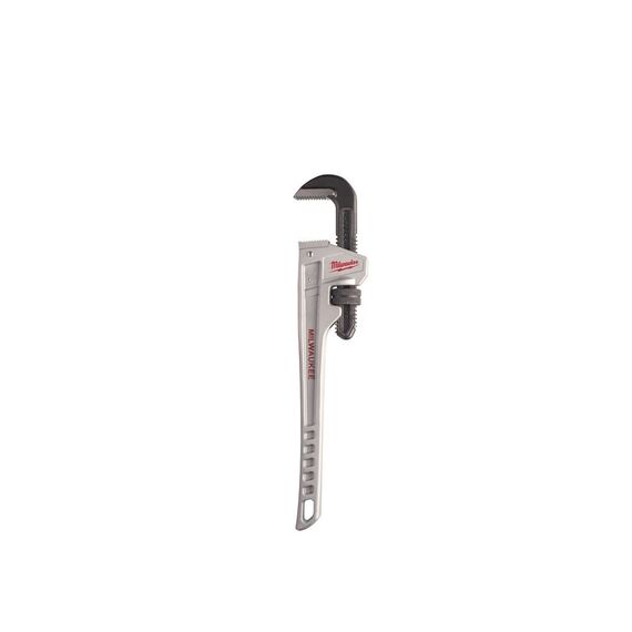 Алюминиевый разводной трубный ключ Milwaukee ALUMINIUM PIPE WRENCH 450 MM - 48227218, Модель: ALUMINIUM PIPE WRENCH 450 MM, внеший вид