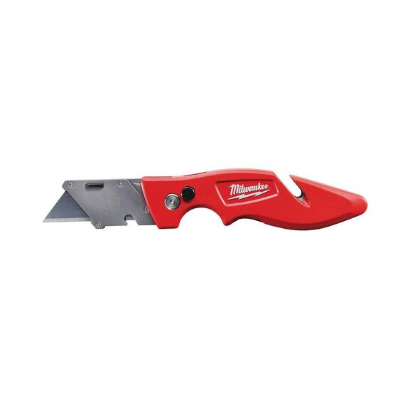 Многофункциональный складной нож со сменными лезвиями Milwaukee FASTBACK™ FLIP UTILITY KNIFE с отсеком для хранения лезвий - 48229901, внеший вид