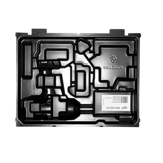 Вкладыш для кейса Milwaukee HD Box INSERT No.8 - 4932453508, внеший вид