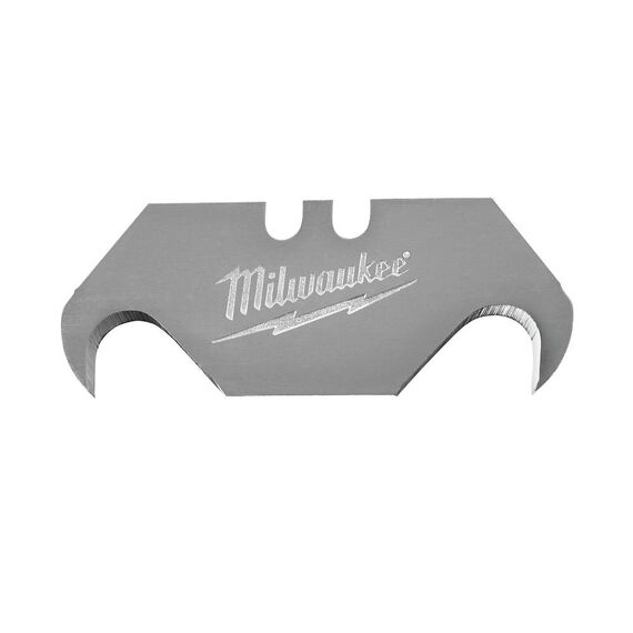 Сменное крюкообразное лезвие Milwaukee HOOK UTILITY KNIFE BLADES 19 MM 50pcs - 48221952, внеший вид