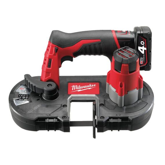 Аккумуляторная ленточная пила Milwaukee M12 BS-402C - 4933441805, Модель: M12 BS-402C, внеший вид