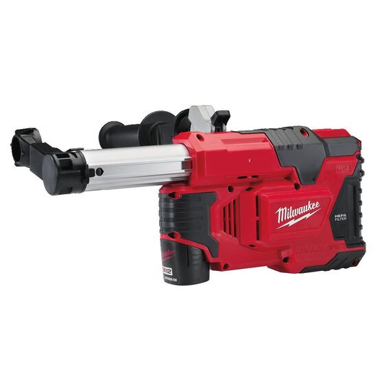 Универсальная аккумуляторная система пылеудаления для перфораторов Milwaukee M12 DE-201C - 4933451282, внеший вид