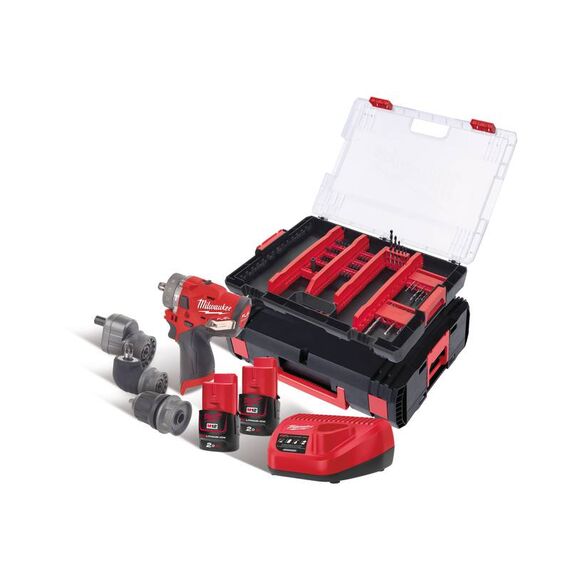 Набор инструмента Milwaukee M12 FPDXKIT-202XA - 4933464820, внеший вид
