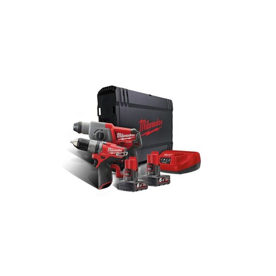 Набор инструмента Milwaukee M12 FUEL CPP2B-602X - 4933451513, внеший вид