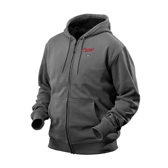 Толстовка с подогревом Milwaukee M12 HH GREY-0 XL - 4933451276, Модель: M12 HH GREY-0 XL, Цвет: Серый, внеший вид