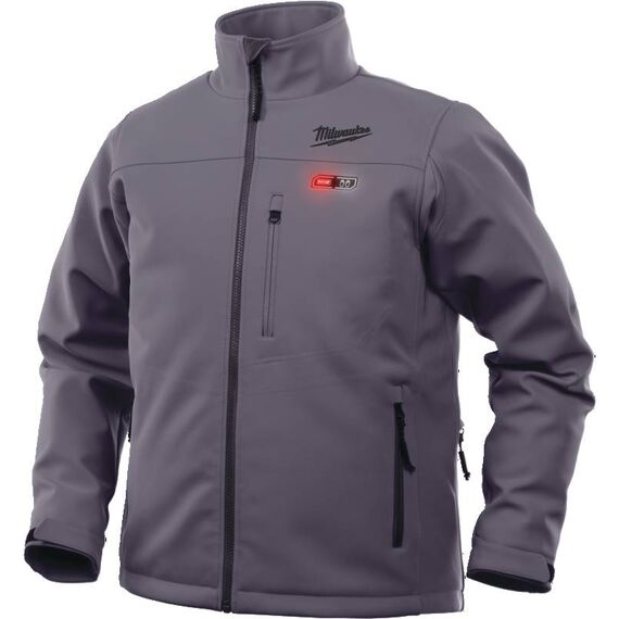 Куртка с подогревом Milwaukee M12 HJ GREY3-0 M - 4933451592, Модель: M12 HJ GREY3-0 M, Цвет: Серый, внеший вид