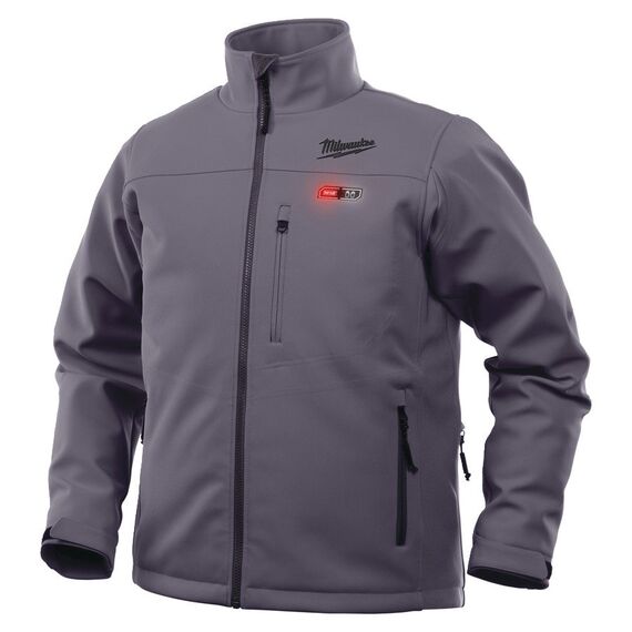 Куртка с подогревом Milwaukee M12 HJ GREY3-201 S - 4933459230, Модель: M12 HJ GREY3-201 S, Цвет: Серый, внеший вид