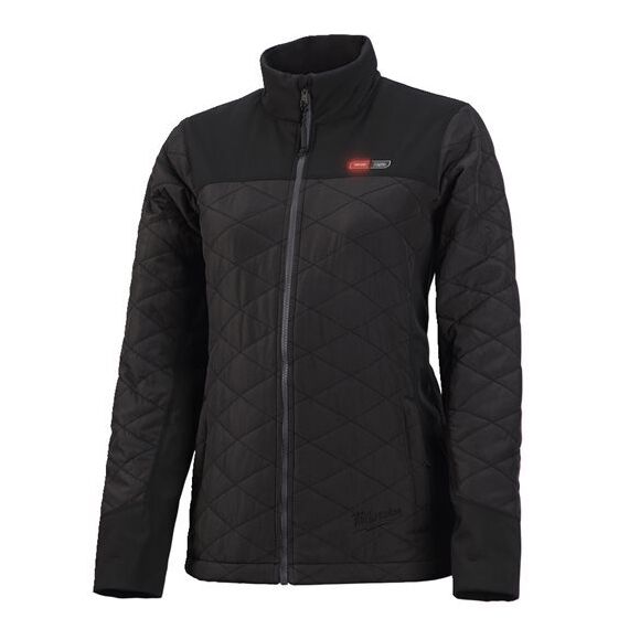 Женская куртка с подогревом Milwaukee M12 HJP LADIES-0 XL - 4933464343, Модель: M12 HJP LADIES-0 XL, Цвет: Черный, внеший вид