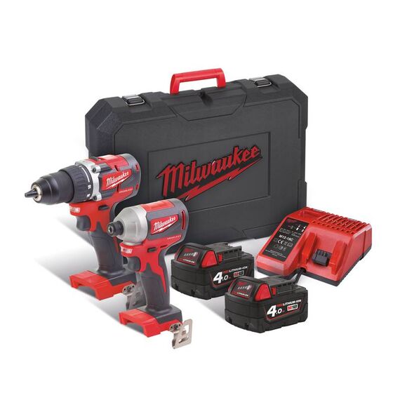 Набор инструмента Milwaukee M18 CBLPP2B-402C - 4933464593, внеший вид