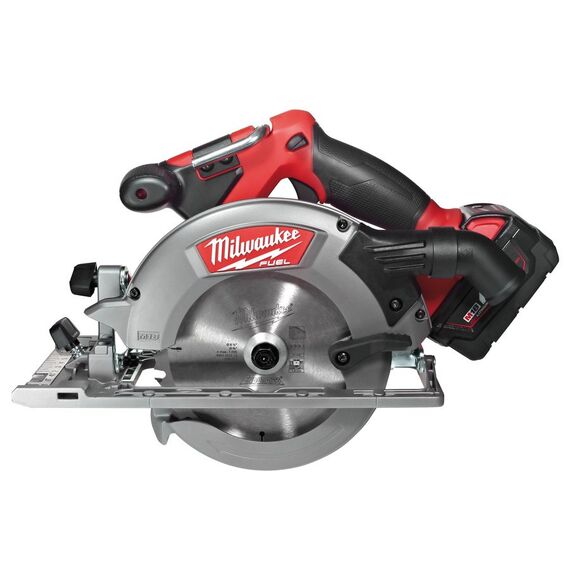 Аккумуляторная циркулярная пила по дереву и пластику Milwaukee M18 CCS55-402C - 4933446232, внеший вид