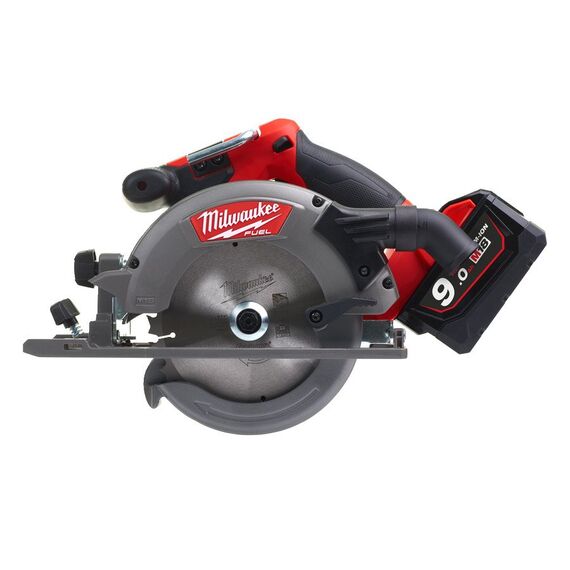 Аккумуляторная циркулярная пила по дереву и пластику Milwaukee M18 CCS55-902X - 4933451468, Модель: M18 CCS55-902X, внеший вид
