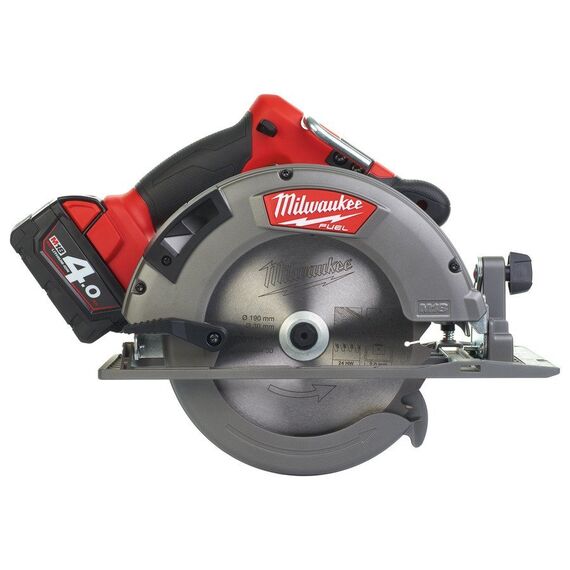 Аккумуляторная циркулярная пила по дереву и пластику Milwaukee M18 CCS66-402C - 4933447270, внеший вид
