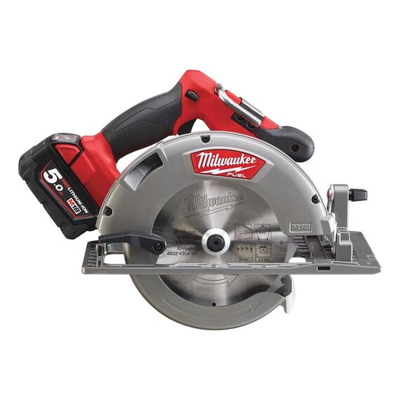Аккумуляторная циркулярная пила по дереву и пластику Milwaukee M18 CCS66-502C - 4933448160, внеший вид