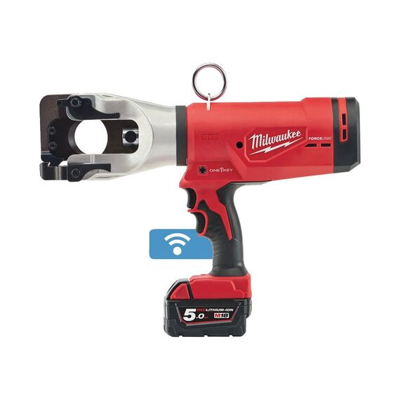 Аккумуляторный гидравлический кабелерез Milwaukee M18 ONE-KEY™ FORCE LOGIC™ HCC45-522C - 4933459266, Модель: M18 HCC45-522C, внеший вид