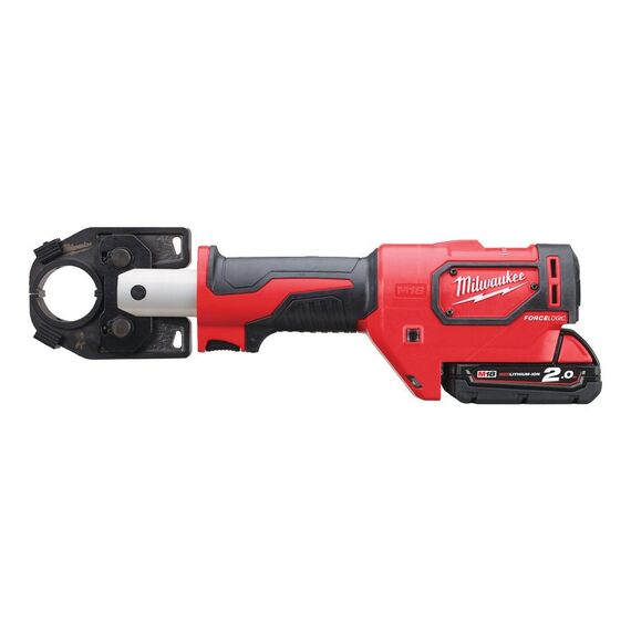 Аккумуляторный гидравлический инструмент для опрессовки кабеля Milwaukee M18 ONE-KEY™ FORCE LOGIC™ HCCT-201C - 4933451194, Модель: M18 HCCT-201C, внеший вид