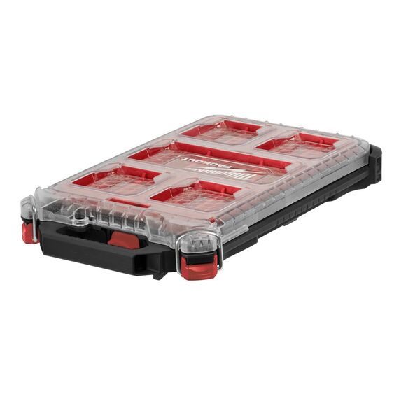 Органайзер тонкий компактный Milwaukee PACKOUT™ COMPACT SLIM ORGANISER - 4932471065, внеший вид