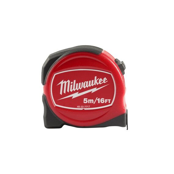 Рулетка Milwaukee SLIMLINE 5m-16ft - 48227717, Модель: SLIMLINE 5m-16ft, внеший вид