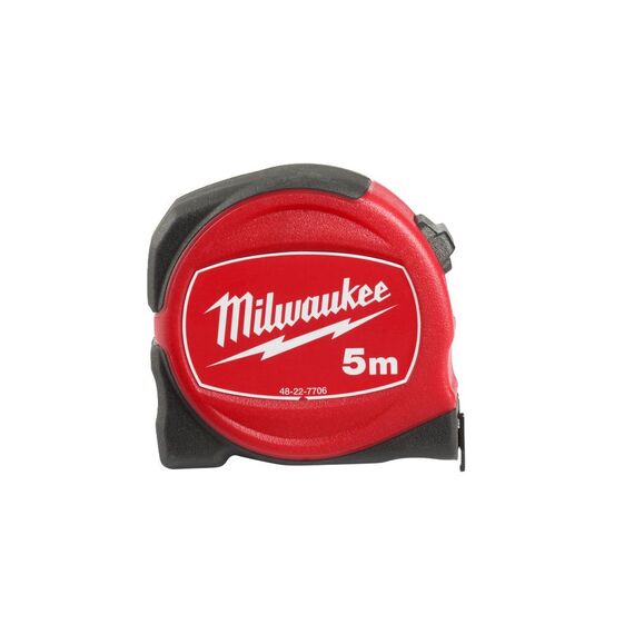 Рулетка Milwaukee SLIMLINE 5m／25 - 48227706, Модель: SLIMLINE 5m／25, внеший вид