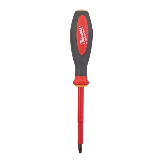 Изолированная отвертка Milwaukee VDE PH-SL2 X 100 MM - 4932464056, Модель: VDE PH-SL2 X 100 MM, Длина (мм): 100, внеший вид