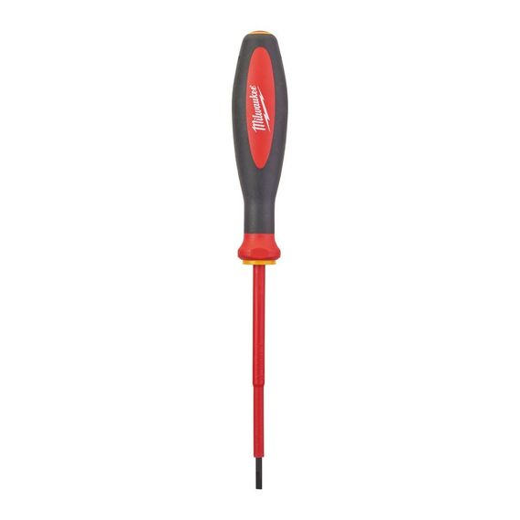 Изолированная отвертка Milwaukee VDE SL 3 X 0.5 X 100 MM - 4932464035, Модель: VDE SL 3 X 0.5 X 100 MM, Длина (мм): 100, внеший вид