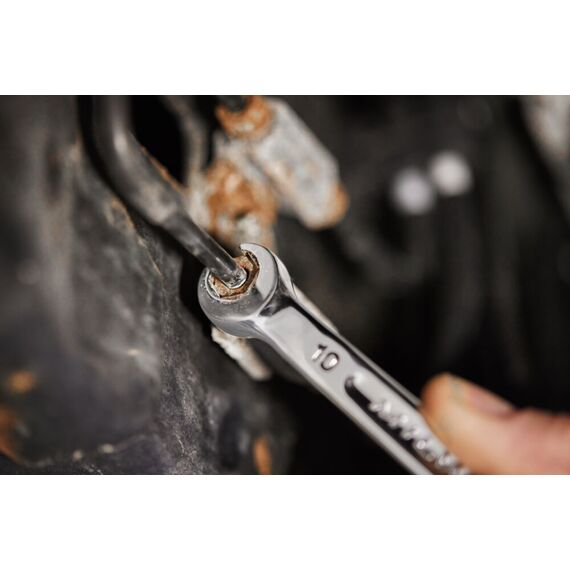 Гаечный ключ Milwaukee 10 X 11 MM FLARE NUT SPANNER - 4932480627, Модель: 10 X 11 MM FLARE NUT SPANNER, Длина (мм): 166,2, внеший вид, изображение 4