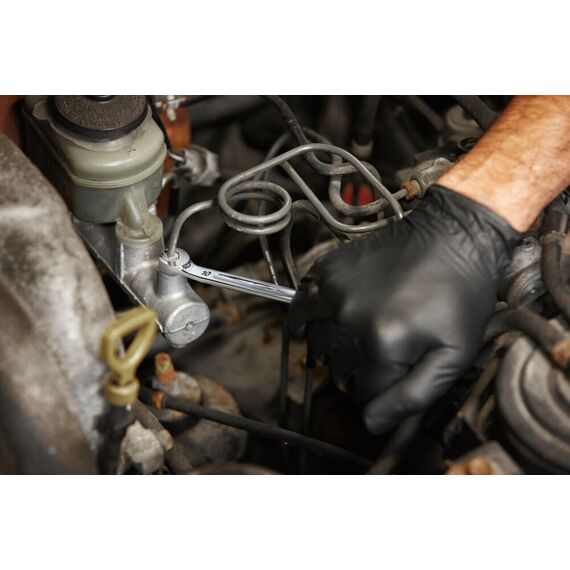 Гаечный ключ Milwaukee 10 X 11 MM FLARE NUT SPANNER - 4932480627, Модель: 10 X 11 MM FLARE NUT SPANNER, Длина (мм): 166,2, внеший вид, изображение 5