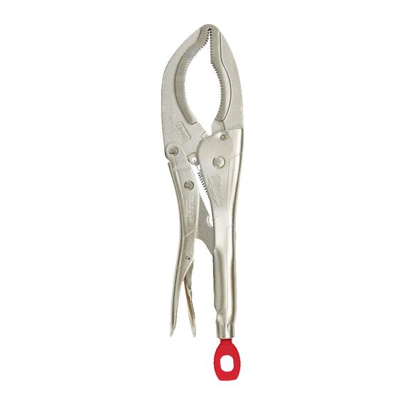 Зажим с большими изогнутыми губками Milwaukee 12˝ TORQUE LOCK™ LARGE JAW LOCKING PLIER - 4932493619, Модель: 12˝ TORQUE LOCK™ LARGE JAW LOCKING PLIER, Длина (мм): 343, внеший вид