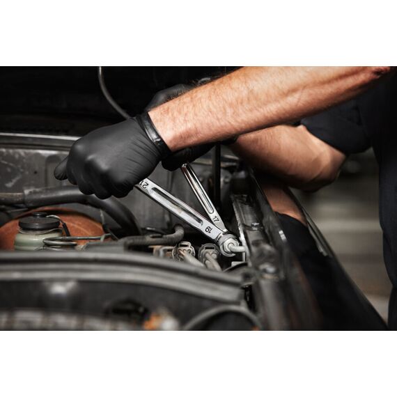 Гаечный ключ Milwaukee 17 X 19 MM FLARE NUT SPANNER - 4932480631, Модель: 17 X 19 MM FLARE NUT SPANNER, Длина (мм): 206,4, внеший вид, изображение 4