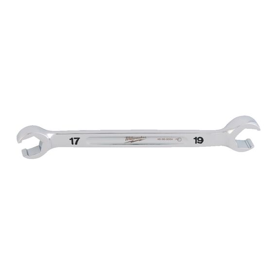 Гаечный ключ Milwaukee 17 X 19 MM FLARE NUT SPANNER - 4932480631, Модель: 17 X 19 MM FLARE NUT SPANNER, Длина (мм): 206,4, внеший вид