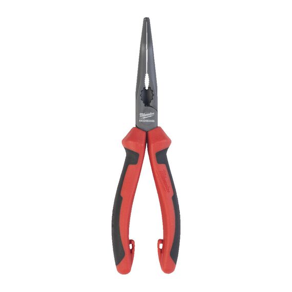 Длинногубцы изогнутые Milwaukee 45° LONG NOSE PLIER 205 MM - 4932492466, Модель: 45° LONG NOSE PLIER 205 MM, Длина (мм): 205, внеший вид