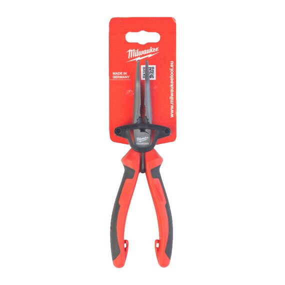 Длинногубцы изогнутые Milwaukee 45° LONG NOSE PLIER 205 MM - 4932492466, Модель: 45° LONG NOSE PLIER 205 MM, Длина (мм): 205, внеший вид, изображение 2