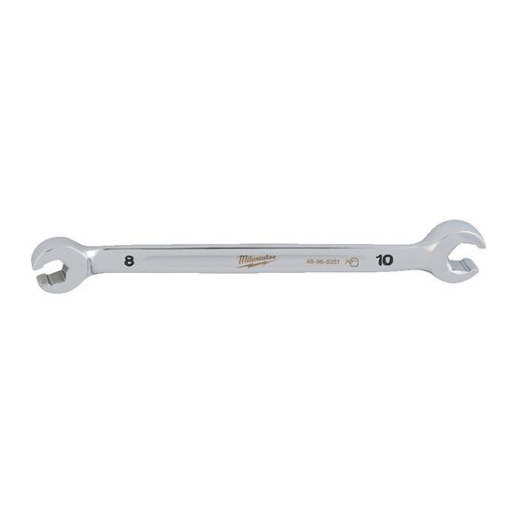 Гаечный ключ Milwaukee 8 X 10 MM FLARE NUT SPANNER - 4932480626, Модель: 8 X 10 MM FLARE NUT SPANNER, Длина (мм): 152,9, внеший вид