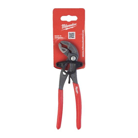 Переставной, трубный ключ Milwaukee ADJUSTABLE WATER PUMP PLIER 180 MM - 4932492458, Модель: ADJUSTABLE WATER PUMP PLIER 180 MM, Длина (мм): 180, внеший вид, изображение 2