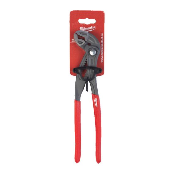 Переставной, трубный ключ Milwaukee ADJUSTABLE WATER PUMP PLIER 250 MM - 4932492459, Модель: ADJUSTABLE WATER PUMP PLIER 250 MM, Длина (мм): 250, фото, изображение 2 Переставной, трубный ключ Milwaukee ADJUSTABLE WATER PUMP PLIER 250 MM - 4932492459, Модель: ADJUSTABLE WATER PUMP PLIER 250 MM, Длина (мм): 250, внеший вид, изображение 2