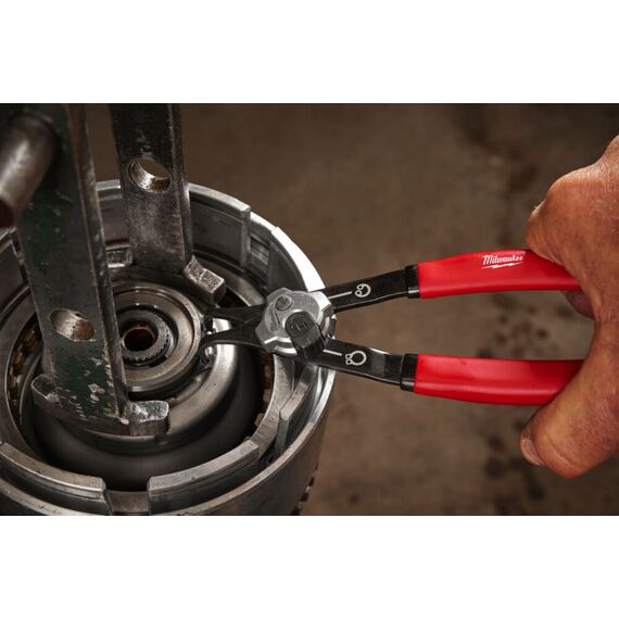 Съемник стопорных колец Milwaukee CIRCLIP PLIERS SET 9 PC - 4932492496, внеший вид, изображение 10