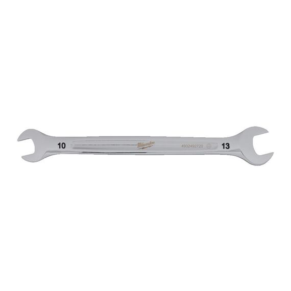 Рожковый ключ Milwaukee DOUBLE OPEN END SPANNER 10 X 13 MM - 4932492720, Модель: DOUBLE OPEN END SPANNER 10 X 13 MM, Длина (мм): 172, внеший вид