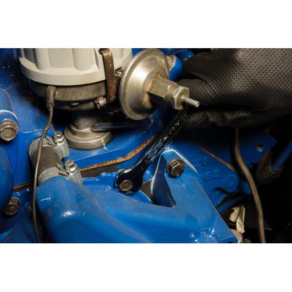 Рожковый ключ Milwaukee DOUBLE OPEN END SPANNER 16 X 17 MM - 4932492725, Модель: DOUBLE OPEN END SPANNER 16 X 17 MM, Длина (мм): 204, внеший вид, изображение 4