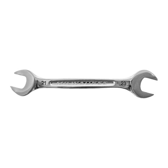 Рожковый ключ Milwaukee DOUBLE OPEN END SPANNER 21 X 23 MM - 4932492729, Модель: DOUBLE OPEN END SPANNER 21 X 23 MM, Длина (мм): 248, внеший вид