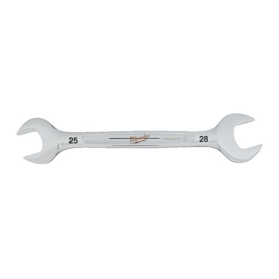 Рожковый ключ Milwaukee DOUBLE OPEN END SPANNER 25 X 28 MM - 4932492732, Модель: DOUBLE OPEN END SPANNER 25 X 28 MM, Длина (мм): 285, внеший вид