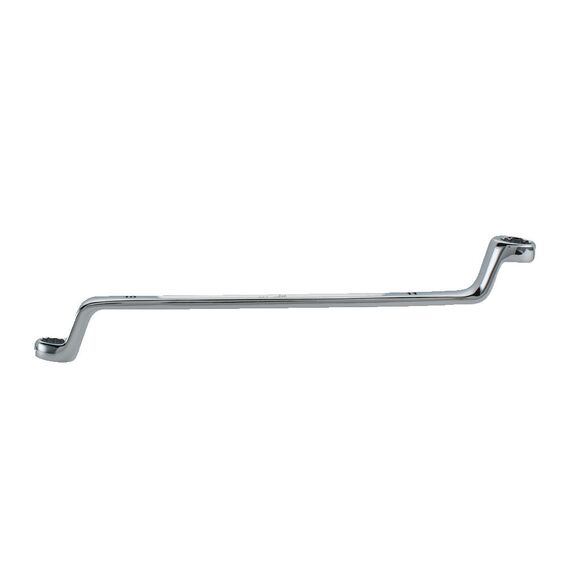 Накидной ключ Milwaukee DOUBLE RING OFFSET SPANNER 10 X 11 MM - 4932492742, Модель: DOUBLE RING OFFSET SPANNER 10 X 11 MM, Длина (мм): 201, внеший вид