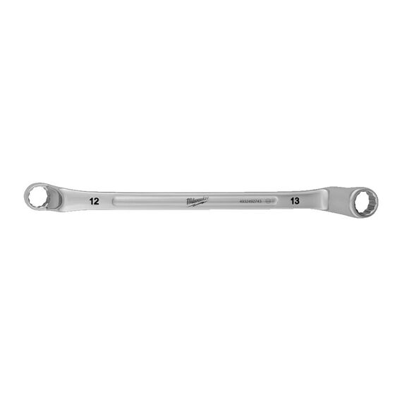 Накидной ключ Milwaukee DOUBLE RING OFFSET SPANNER 12 X 13 MM - 4932492743, Модель: DOUBLE RING OFFSET SPANNER 12 X 13 MM, Длина (мм): 220, внеший вид