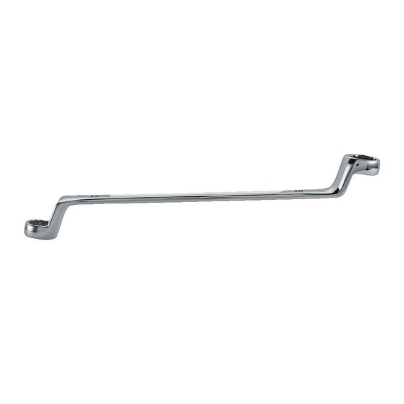 Накидной ключ Milwaukee DOUBLE RING OFFSET SPANNER 17 X 19 MM - 4932492746, Модель: DOUBLE RING OFFSET SPANNER 17 X 19 MM, Длина (мм): 290, внеший вид, изображение 2