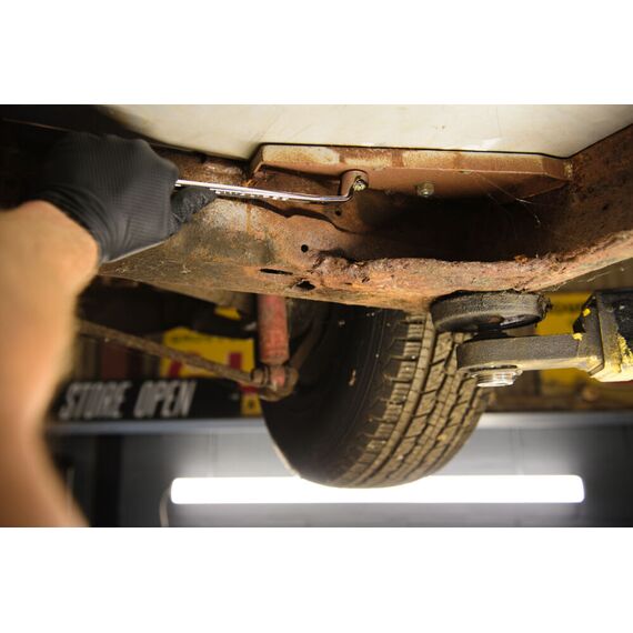 Накидной ключ Milwaukee DOUBLE RING OFFSET SPANNER 20 X 22 MM - 4932492749, Модель: DOUBLE RING OFFSET SPANNER 20 X 22 MM, Длина (мм): 307, внеший вид, изображение 7