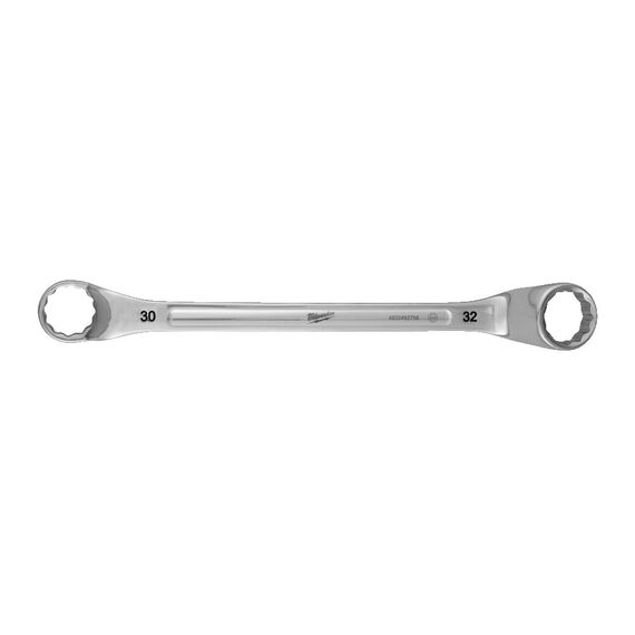 Накидной ключ Milwaukee DOUBLE RING OFFSET SPANNER 30 X 32 MM - 4932492756, Модель: DOUBLE RING OFFSET SPANNER 30 X 32 MM, Длина (мм): 370, внеший вид