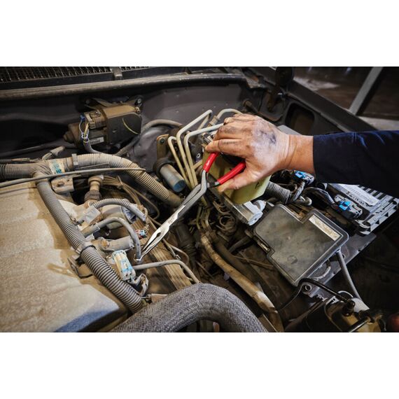 Длинногубцы Milwaukee HOSE GRIP PLIERS SET 3 PC с круглым захватом - 4932492503, Модель: HOSE GRIP PLIERS SET 3 PC, Длина (мм): 324, внеший вид, изображение 3