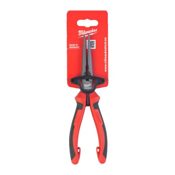 Длинногубцы Milwaukee LONG NOSE PLIER 205 MM - 4932492465, Модель: LONG NOSE PLIER 205 MM, Длина (мм): 205, внеший вид, изображение 2