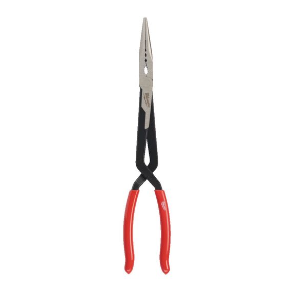 Длинногубцы прямые Milwaukee LONG REACH PLIER STRAIGHT удлиненные - 4932492497, Модель: LONG REACH PLIER STRAIGHT, Длина (мм): 322, внеший вид