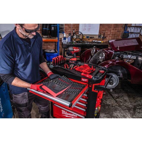 Ложемент с комбинированными ключами Milwaukee MAXBITE COMBINATION SPANNER SET FOAM INSERT 15 шт - 4932479827, Модель: MAXBITE COMBINATION SPANNER SET FOAM INSERT, фото, изображение 6 Ложемент с комбинированными ключами Milwaukee MAXBITE COMBINATION SPANNER SET FOAM INSERT 15 шт - 4932479827, Модель: MAXBITE COMBINATION SPANNER SET FOAM INSERT, внеший вид, изображение 6