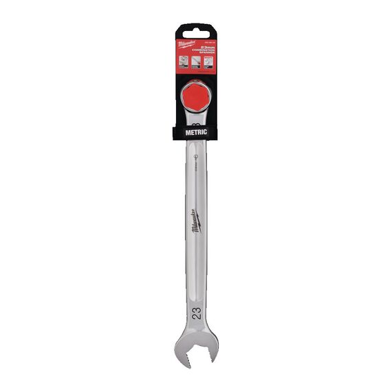 Комбинированный ключ Milwaukee MAXBITE METRIC COMBINATION SPANNER 23 MM - 4932480199, Модель: MAXBITE METRIC COMBINATION SPANNER 23 MM, фото, изображение 2 Комбинированный ключ Milwaukee MAXBITE METRIC COMBINATION SPANNER 23 MM - 4932480199, Модель: MAXBITE METRIC COMBINATION SPANNER 23 MM, внеший вид, изображение 2